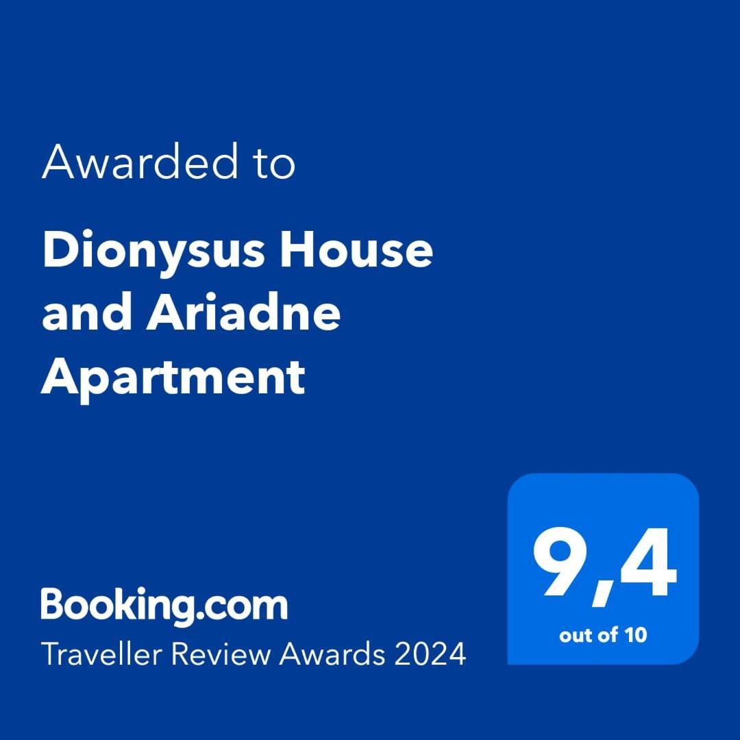 Dionysus House And Ariadne Apartment Sztelída Kültér fotó